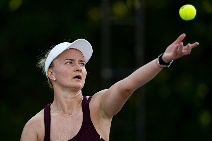 Barbora Krejčíková během turnaje WTA 1000 Toronto 2026