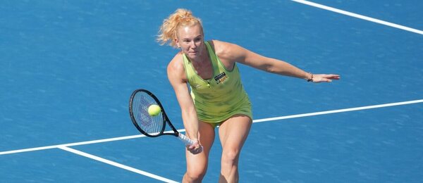 Kateřina Siniaková na turnaji v Torontu 2026