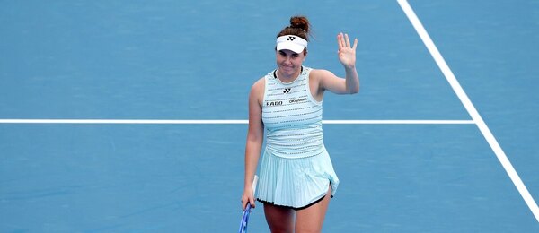 Linda Nosková na turnaji v Cincinnati 2026