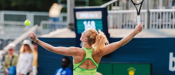 Kateřina Siniaková na turnaji v Torontu 2026