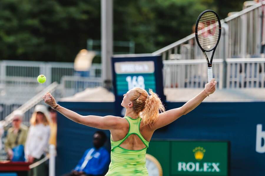 Kateřina Siniaková na turnaji v&nbsp;Torontu 2026