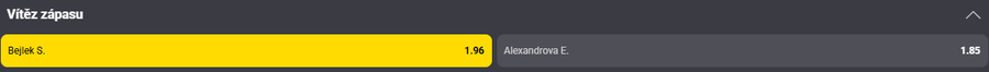 Sázkový tip k&nbsp;utkání Bejlek vs. Alexandrova