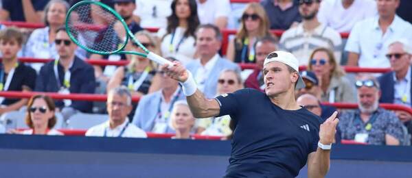 Jakub Menšík během čtvrtfinále turnaje ATP 1000 Montreal 2026