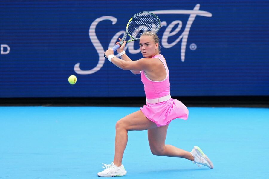 Sára Bejlek během 1.&nbsp;kola turnaje WTA 1000 Cincinnati 2026