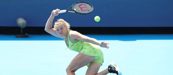 Kateřina Siniaková na turnaji v Torontu 2026