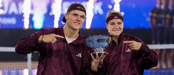 Jakub Menšík a Karolína Muchová vyhráli mix na US Open 2026