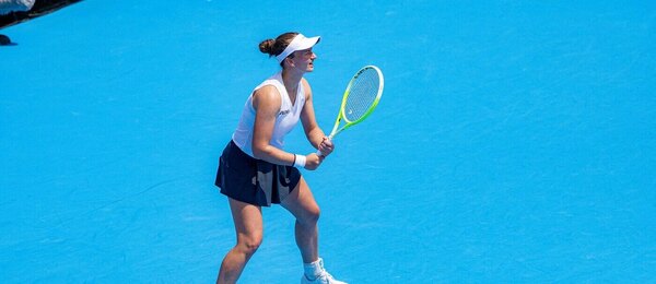 Barbora Krejčíková na turnaji v Cincinnati 2026