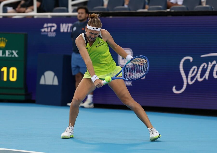 Marie Bouzková na turnaji v&nbsp;Cincinnati 2026