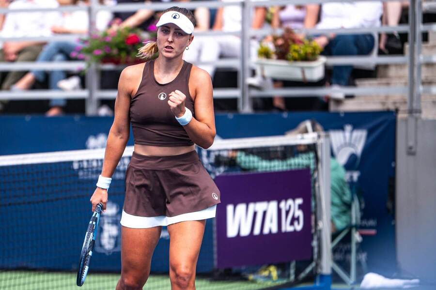 Gabriela Knutson na turnaji WTA 125 Varšava