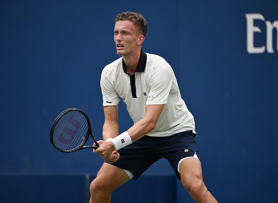 Jiří Lehečka v&nbsp;1. kole US Open 2026