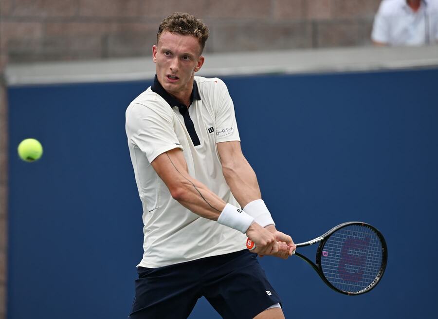 Jiří Lehečka během 1.&nbsp;kola US Open 2026