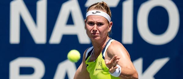 Marie Bouzková na turnaji v Torontu 2026