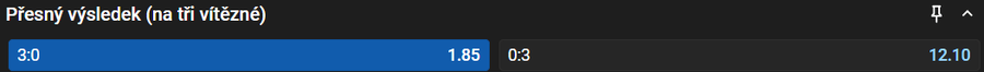 Sázkový tip k&nbsp;utkání Menšík vs. Rodionov