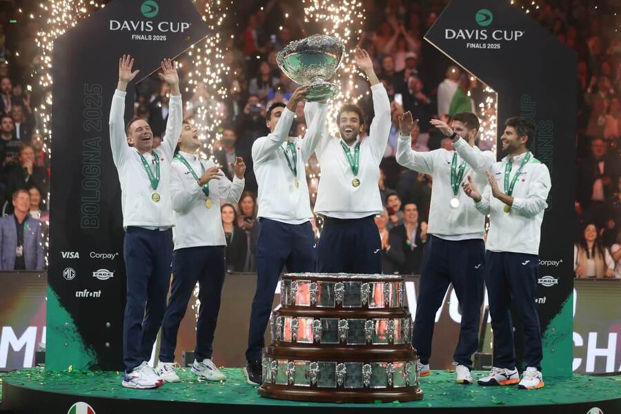 Úřadujícím šampionem Davis Cupu je Itálie