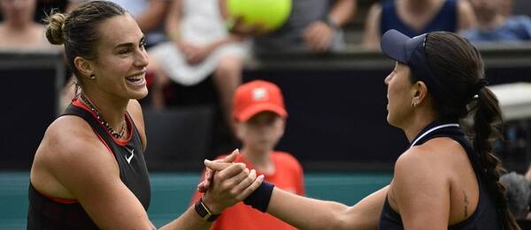 Aryna Sabalenka a Jessica Pegula na turnaji v Berlíně v roce 2026