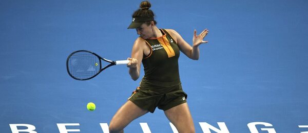 Linda Nosková na turnaji v Pekingu v roce 2025
