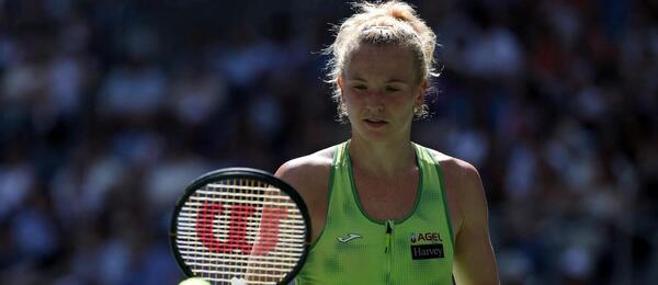 Kateřina Siniaková během 2. kola US Open 2026