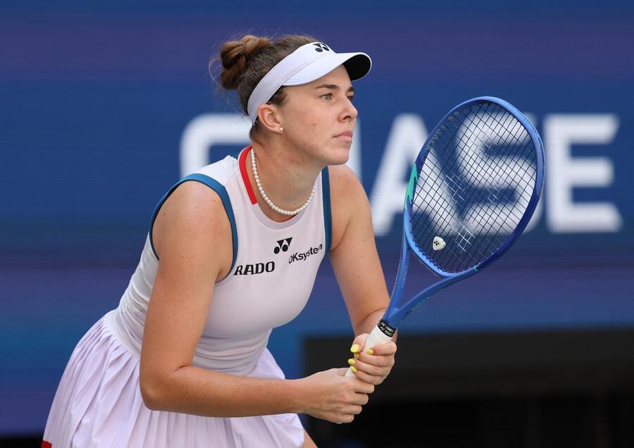 Linda Nosková během čtvrtfinále US Open 2026