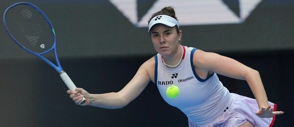 Linda Nosková během turnaje WTA 1000 Peking 2026