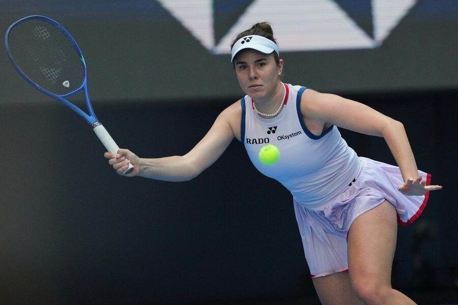 Linda Nosková během turnaje WTA 1000 Peking 2026