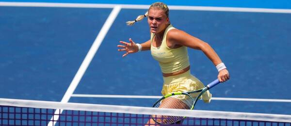 Sára Bejlek na turnaji WTA 500 Guadalajara 2026