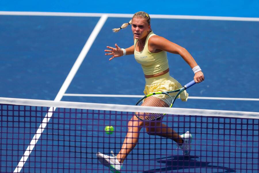 Sára Bejlek na turnaji WTA 500 Guadalajara 2026