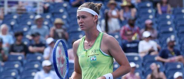 Marie Bouzková během US Open 2026