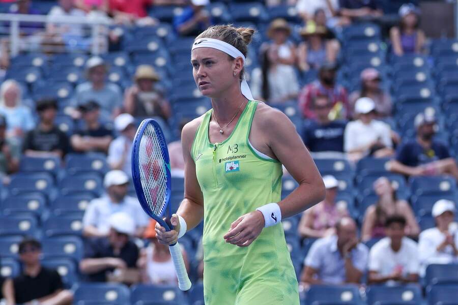 Marie Bouzková během US Open 2026