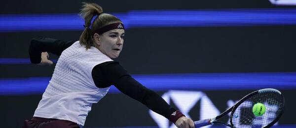 Karolína Muchová na turnaji v Pekingu 2026