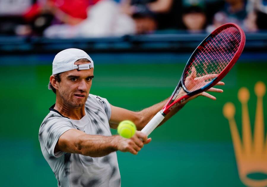 Tomáš Macháč v&nbsp;1. kole turnaje ATP 1000 Šanghaj 2026