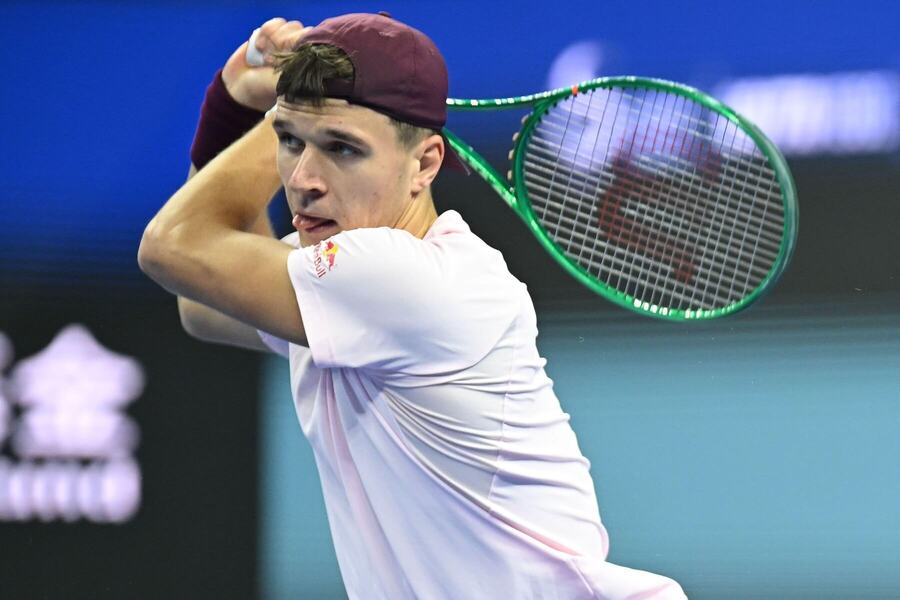 Jakub Menšík v&nbsp;1. kole ATP 500 Peking 2026