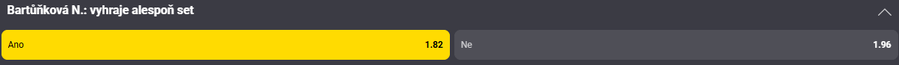 Bartůňková vs. Andreeva – sázkový tip