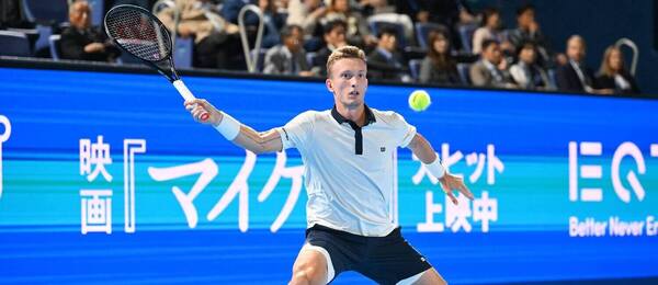 Jiří Lehečka během finále turnaje v Tokiu v roce 2026