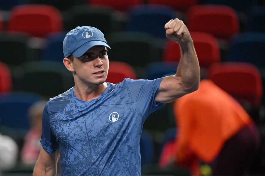 Dalibor Svrčina na turnaji ATP 1000 Šanghaj 2026