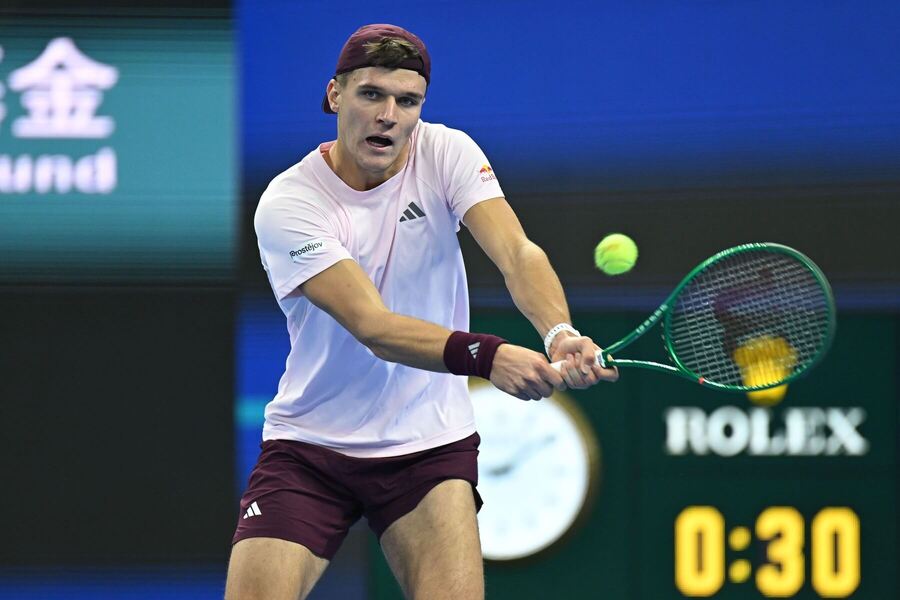 Jakub Menšík během turnaje ATP 500 Peking 2026